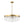 LightFixturesUSA-23.6” Tiered Hammered Water Glass Round Semi Flush Mount Chandelier-Chandelier-Black-