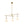LightFixturesUSA - 3 - light Adjustable Gradual White Glass Globe Sputnik Chandelier - Chandelier - Brass - 