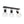 LightFixturesUSA - 3 - Light Adjustable Seeded Glass Linear Semi Flush Mount - Ceiling Light - Oil Rubbed Bronze - 