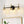LightFixturesUSA - 3 - Light Black Brass Bell Glass Shade Vanity Wall Lamp - Wall Sconce - Crackled - 