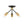 LightFixturesUSA - 3 - Light Black Brass Sputnik Semi Flush Mount - Ceiling Light - 3 - Lt - 