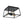 LightFixturesUSA - 3 - Light Black Square Box Clear Glass Cage Ceiling Light - Ceiling Light - Black - 
