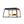 LightFixturesUSA - 3 - Light Black Square Box Clear Glass Cage Ceiling Light - Ceiling Light - Black - 