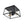 LightFixturesUSA - 3 - Light Black Square Box Clear Glass Cage Ceiling Light - Ceiling Light - Black - 