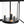 LightFixturesUSA-3-Light Black Square Candle Style Cage Pendant / Semi Flush-Chandelier-22.6 in-