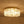 LightFixturesUSA-3-Light Brass Clear Ribbed Glass Round Drum Flush Mount-Ceiling Light-17.3 in-