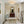 LightFixturesUSA-3-Light Brass Clear Ribbed Glass Round Drum Flush Mount-Ceiling Light-17.3 in-