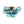 LightFixturesUSA - 3 - Light Brass Cluster Blue Glass Globe Bubble Ceiling Light - Ceiling Light - Blue Bubble - 