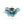 LightFixturesUSA - 3 - Light Brass Cluster Blue Glass Globe Bubble Ceiling Light - Ceiling Light - Blue Bubble - 