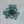 LightFixturesUSA - 3 - Light Brass Cluster Blue Glass Globe Bubble Ceiling Light - Ceiling Light - Blue Bubble - 