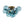LightFixturesUSA - 3 - Light Brass Cluster Blue Glass Globe Bubble Ceiling Light - Ceiling Light - Blue Bubble - 