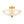 LightFixturesUSA - 3 - Light Brass Textured Glass Bowl Round Semi Flush Mount - Ceiling Light - Clear Glass - 