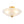 LightFixturesUSA - 3 - Light Brass Textured Glass Bowl Round Semi Flush Mount - Ceiling Light - Clear Glass - 