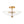 LightFixturesUSA - 3 - Light Brass Textured Glass Bowl Round Semi Flush Mount - Ceiling Light - Clear Glass - 