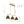 LightFixturesUSA - 3 - Light Brushed Gold Black Cone Island Chandelier - Chandelier - 39 in (Pre - Order & 2 - 3 Weeks) - 