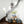 LightFixturesUSA-3-Light Cascade Cluster Clear Glass Bubble Chandelier-Chandelier-Gray Glass+ Black Finish-