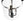 LightFixturesUSA - 3 - Light Clear Glass Bell Jar Lantern Pendant / Semi Flush - Ceiling Light - Black - 