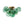 LightFixturesUSA - 3 - Light Cluster Green Tinted Glass Globe Bubble Semi Flush - Ceiling Light - Green Bubble - 