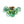 LightFixturesUSA - 3 - Light Cluster Green Tinted Glass Globe Bubble Semi Flush - Ceiling Light - Green Bubble - 