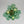 LightFixturesUSA - 3 - Light Cluster Green Tinted Glass Globe Bubble Semi Flush - Ceiling Light - Green Bubble - 