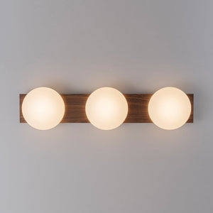 LightFixturesUSA - 3 - Light Dimmable LED Rustic Linear Flush Mount Light - Ceiling Light - 30.7 in - 