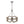 LightFixturesUSA - 3 - Light Farmhouse Open Aged Wood Drum Pendant Light - Chandelier - 3 - Light - 