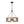 LightFixturesUSA - 3 - Light Farmhouse Open Aged Wood Drum Pendant Light - Chandelier - 3 - Light - 