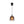 LightFixturesUSA - 3 - Light Gradual Smoked Glass Shade Linear Island Pendant - Chandelier - Black - 