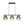 LightFixturesUSA - 3 - Light Gradual Smoked Glass Shade Linear Island Pendant - Chandelier - Black - 