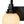 LightFixturesUSA - 3 - Light Shine Opal Glass Globe Bathroom Vanity Wall Sconce - Wall Sconce - Black - 