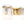 Load image into Gallery viewer, LightFixturesUSA - 3 - Light Water Glass Square Panel Brass Vanity Wall Sconce - Wall Sconce - Brass - 
