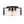 LightFixturesUSA - 3 - Light Water Textured Glass Drum Cage Semi Flush Mount - Ceiling Light - Black - 