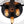 LightFixturesUSA - 3 - Light Water Textured Glass Drum Cage Semi Flush Mount - Ceiling Light - Black - 