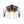 LightFixturesUSA - 3 - Light Water Textured Glass Drum Cage Semi Flush Mount - Ceiling Light - Black - 