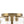 LightFixturesUSA - 3 - Light Water Textured Glass Drum Cage Semi Flush Mount - Ceiling Light - Brass (Pre - Order) - 