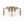 LightFixturesUSA - 3 - Light Water Textured Glass Drum Cage Semi Flush Mount - Ceiling Light - Brass (Pre - Order) - 