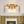 LightFixturesUSA - 3 - Light Water Textured Glass Drum Cage Semi Flush Mount - Ceiling Light - Brass (Pre - Order) - 
