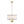 LightFixturesUSA - 3 - Light White Fabric Candle Style Round Drum Cage Pendant - Chandelier - 15.7 in - 