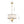 LightFixturesUSA - 3 - Light White Fabric Candle Style Round Drum Cage Pendant - Chandelier - 15.7 in - 