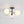 LightFixturesUSA - 3 - Light White Ribbed Glass Tiered Sputnik Semi Flush Mount - Ceiling Light - Black - 