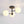 LightFixturesUSA - 3 - Light White Ribbed Glass Tiered Sputnik Semi Flush Mount - Ceiling Light - Black - 