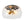 LightFixturesUSA - 3 - Light Wide Bowl Hammered Glass Round Flush Mount - Ceiling Light - 15.7 in - 