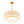 LightFixturesUSA-4-Light Beige Linen Round Tiered Drum Cage Lantern Pendant-Chandelier-22 in-