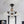 LightFixturesUSA - 4 - Light Bloom Clear Glass Globe Semi Flush Mount - Ceiling Light - Black - 