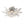 LightFixturesUSA-4-Light Bloom Crystal Leaf Semi Flush Mount Light-Ceiling Light-Nickel-