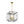 Load image into Gallery viewer, LightFixturesUSA - 4 - Light Candle Style Tiered Square Lantern Pendant - Chandelier - 4 - Lt - 
