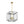 LightFixturesUSA - 4 - Light Candle Style Tiered Square Lantern Pendant - Chandelier - 4 - Lt - 