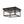 LightFixturesUSA - 4 - Light Clear Glass Black Square Cage Flush Mount Ceiling Light - Ceiling Light - 11 in. - 