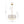 LightFixturesUSA - 4 - Light Crystal Accented Capiz Shell Drum Lantern Pendant - Chandelier - Brass (Pre - Order) - 