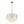 LightFixturesUSA - 4 - Light Crystal Accented Capiz Shell Drum Lantern Pendant - Chandelier - Brass (Pre - Order) - 